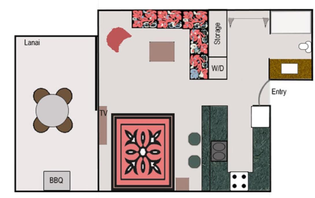 9B Ekahi Village-Studio Bath, Garden View - 1 Minute Stroll To Beach! Wailea  Esterno foto